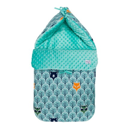 Sac de iarna universal Minky Forest 85 cm