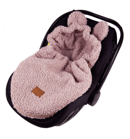 Saculet de dormit multifunctional pentru caruciorscaun auto Floo for Baby Mini Me Oita Roz