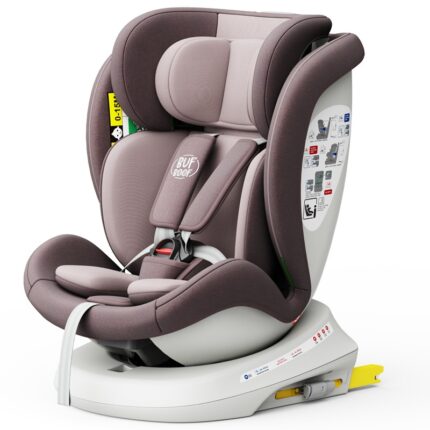 Scaun Auto Tweety Plus Deluxe Buf Boof i-size rotativ 360 cu Isofix 40-150 cm LightRed