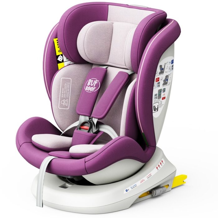 Scaun Auto Tweety Plus Deluxe Buf Boof i-size rotativ 360 cu Isofix 40-150 cm Purple