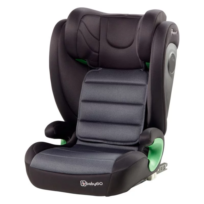 Scaun auto BabyGo i-Size SafeChild 100-150 cm Grey