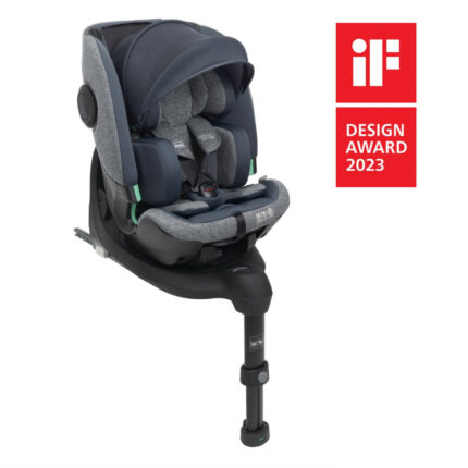 Scaun auto Chicco Bi-Seat i-Size Air cu baza Isofix Graphite 40-150 cm