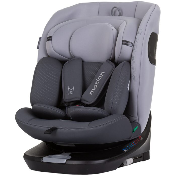 Scaun auto Chipolino Motion I-Size 40-150 cm granite cu sistem Isofix