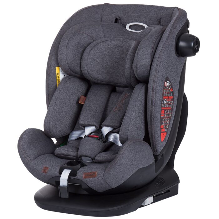 Scaun auto Chipolino My Size 0-36 kg I-Size anthracite cu sistem isofix