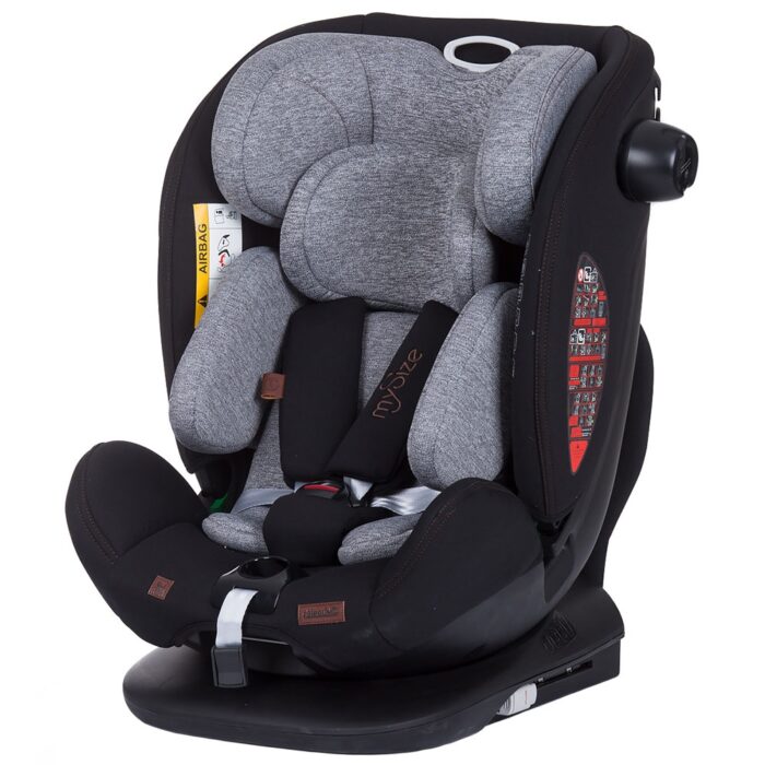 Scaun auto Chipolino My Size 0-36 kg I-Size platinum cu sistem isofix