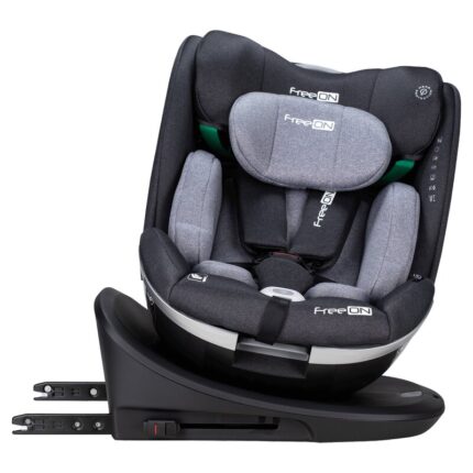 Scaun auto FreeON Opal 0-12 ani rotire 360 grade Isofix I-Size si Top Tether dark grey