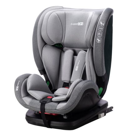 Scaun auto FreeON Trex I-Size 76-150 cm tehnologie Isofix + Top Tether Grey