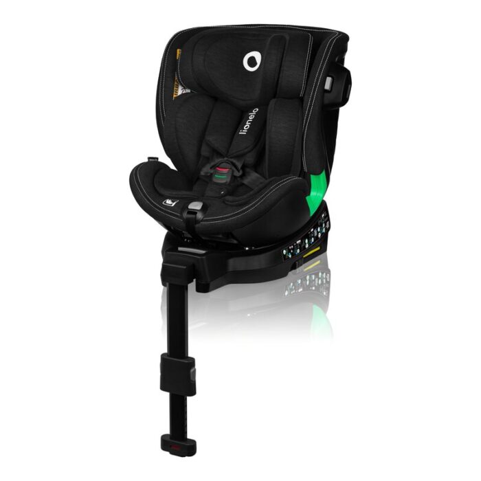 Scaun auto Lionelo Harmony i-Size rotire 360 grade 0-36 kg 40-150 cm cu isofix negru