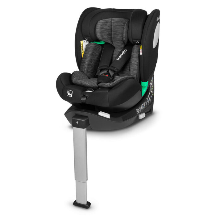 Scaun auto Lionelo i-Size Braam 0-36 Kg 40-150 cm cu isofix si picior de fixare negru