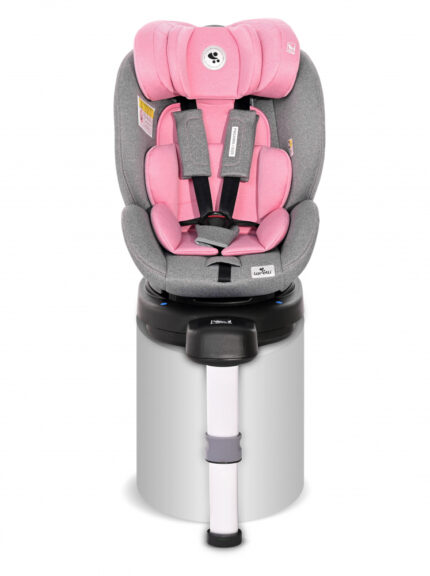 Scaun auto Proxima I-Size isofix rotativ 40-105 cm Pink Grey