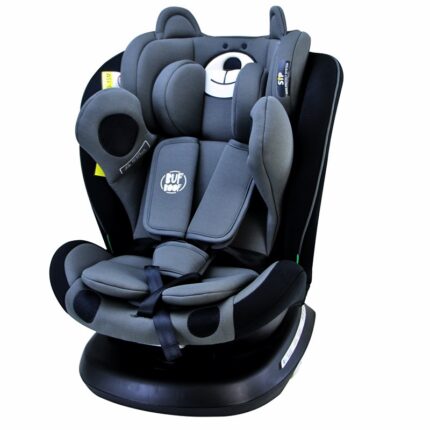 Scaun auto Tweety Plus Deluxe Buf Boof i-Size rotativ 360 cu isofix 40-150 cm UrsBlack