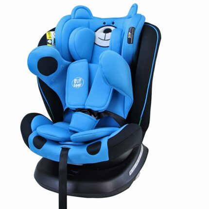 Scaun auto Tweety Plus Deluxe Buf Boof i-Size rotativ 360 cu isofix 40-150 cm UrsBlue