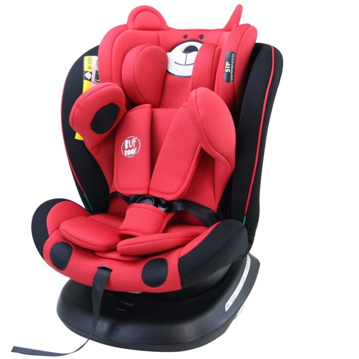 Scaun auto Tweety Plus Deluxe Buf Boof i-Size rotativ 360 cu isofix 40-150 cm UrsRed