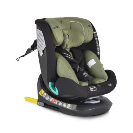 Scaun auto cu isofix Cangaroo Quill I-size 40-150 cm Green