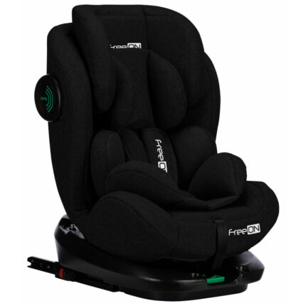 Scaun auto cu isofix FreeON Ultima rotire 360 grade i-size si Top Tether 0 - 12 ani black