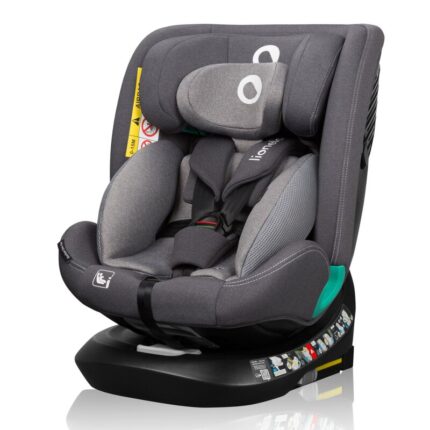 Scaun auto cu isofix Lionelo Bastiaan One i-Size 4 in 1 Gri