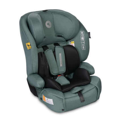 Scaun auto pentru copii Benevento Green Pine cu isofix i-Size 15 luni-12 ani 76-150 cm certificat R129