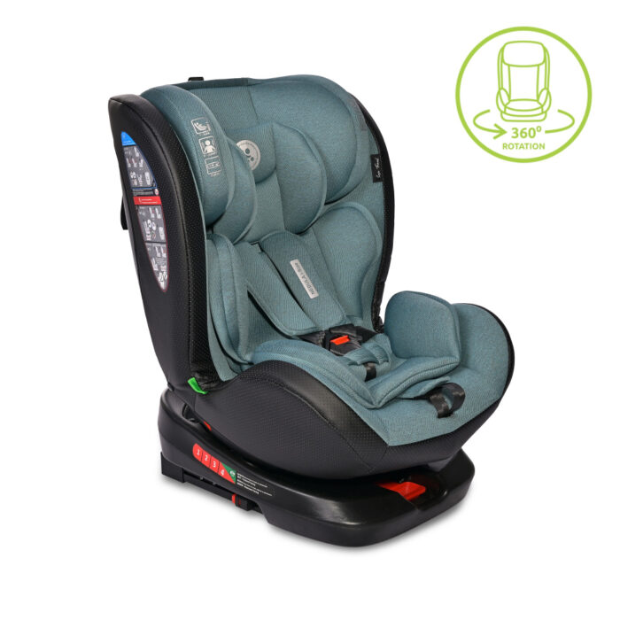 Scaun auto pentru copii Nebula i-Size isofix rotativ 0 luni-12 ani Arctic