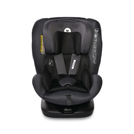 Scaun auto pentru copii cu isofix Phoenix i-Size rotativ 40-150 cm Black Jasper