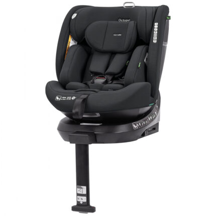 Scaun auto rotativ 360 SPS Carrello Octopus i-size 40-150 cm cu isofix Deepwater Grey