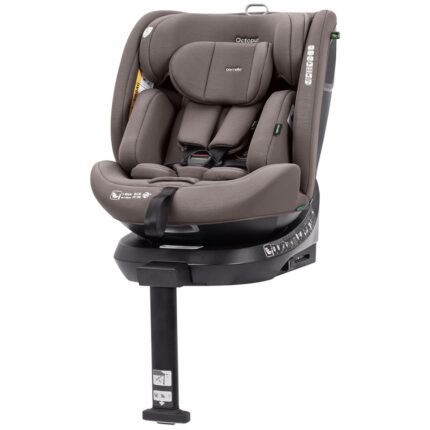 Scaun auto rotativ 360 SPS Carrello Octopus i-size 40-150 cm cu isofix Sandstone Beige