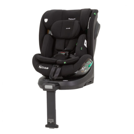 Scaun auto rotativ Carrello Meteorit i-Size 40-150 cm isofix Space black