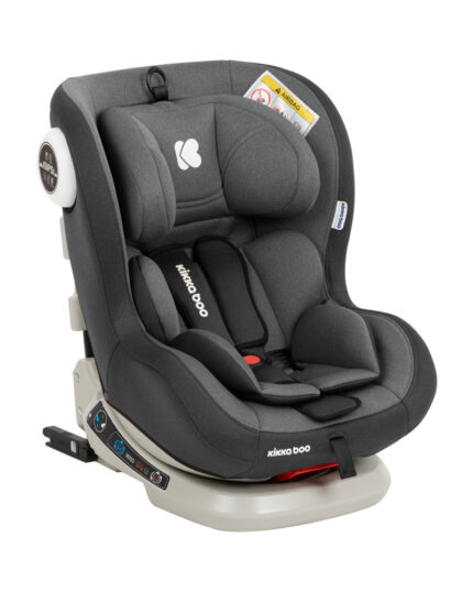 Scaun auto rotativ cu isofix 0-25 kg Twister Gri