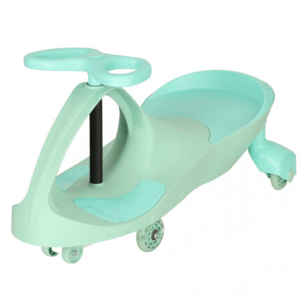 Scooter gravitational cu LED-uri luminoase Pastel Mint