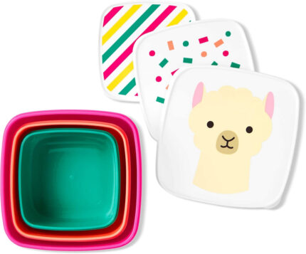 Set 3 cutii pentru pranz Zoo Lama Skip Hop