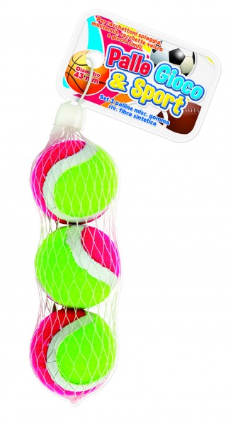 Set 3 mingi de tenis RS Toys