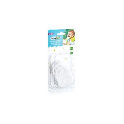 Set 4 rezerve pentru dispozitivul de hranire BabyJem Fruits