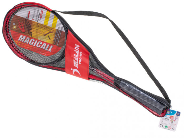 Set Rachete de badminton cu husa Red