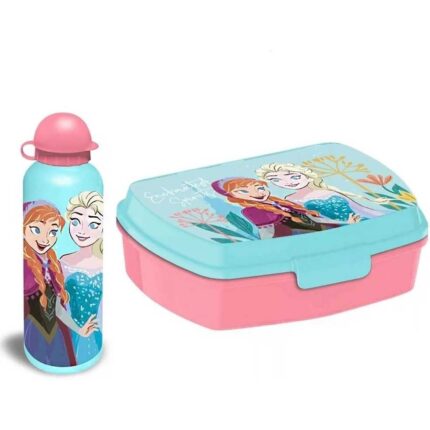 Set cutie sandwich si recipient lichide aluminiu 500ml SunCity Frozen Spirit EWA50009FR