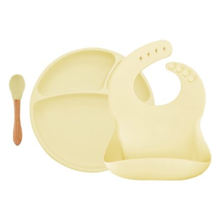 Set de hranire Bwl II Minikoioi 100 Premium Silicone mellow yellow