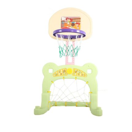 Set de joaca 2 in 1 Nichiduta Basketball Green