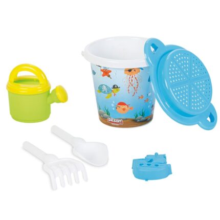 Set galetusa si forme pentru nisip Super sand Bucket