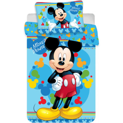 Set lenjerie pat copii Mickey Child 100x135 + 40x60 SunCity