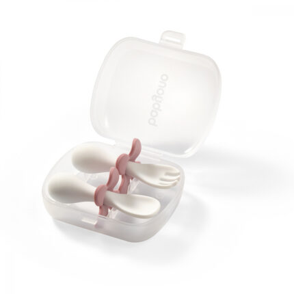 Set tacamuri Baby Ono ergonomice roz