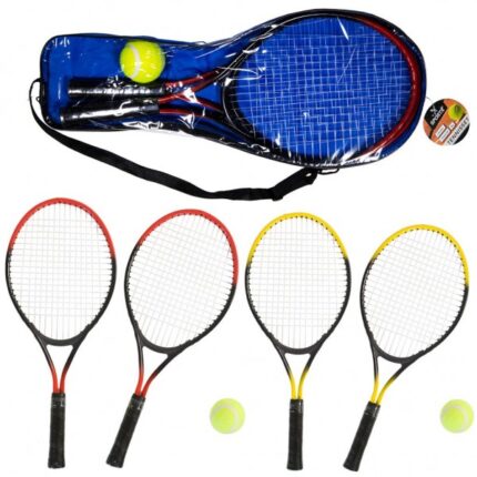 Set tenis SportX cu 2 palete si o minge