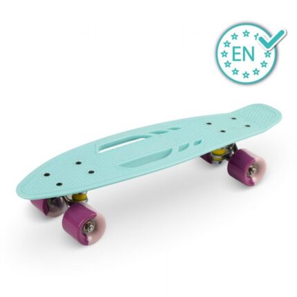 Skateboard copii Qkids Galaxy Light Blue