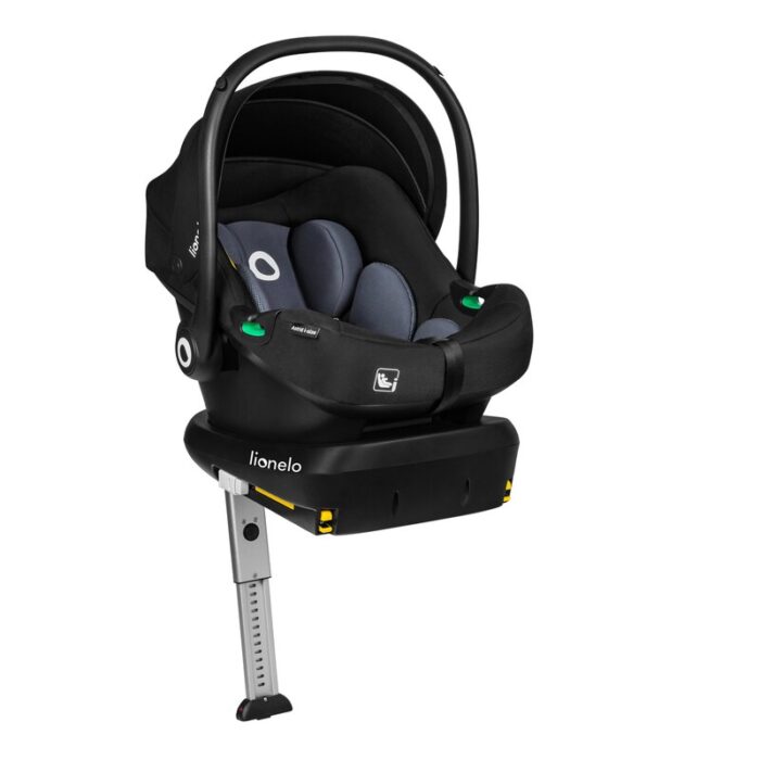 Soica auto Lionelo i-Size Astrid include baza Isofix 0-13 Kg 40-87 cm negrugri