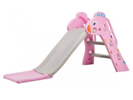 Tobogan Giraffe cu cos de baschet Pink