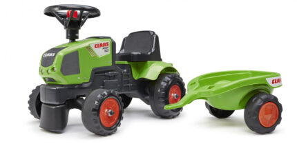 Tractor Falk Claas Axos cu remorca FK 1012B