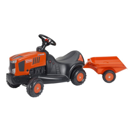 Tractor Kubota pentru copii cu remorca Falk 3060B