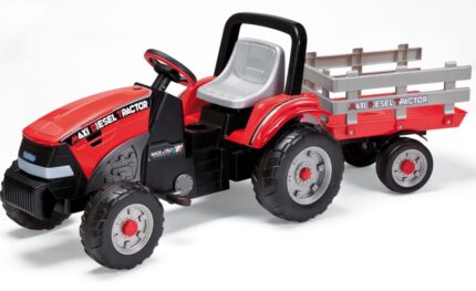 Tractor Maxi Diesel cu remorca Peg Perego