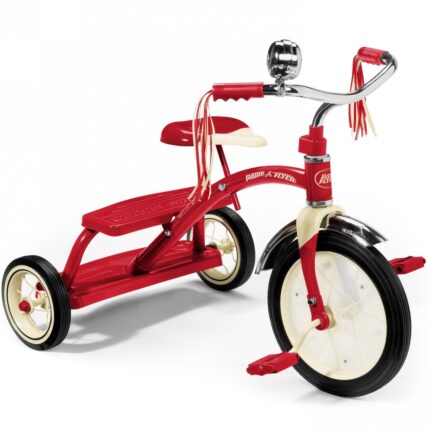 Tricicleta Radio Flyer Classic Red Dual Deck