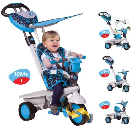 Tricicleta Smart Trike Dream 4 in 1 Blue