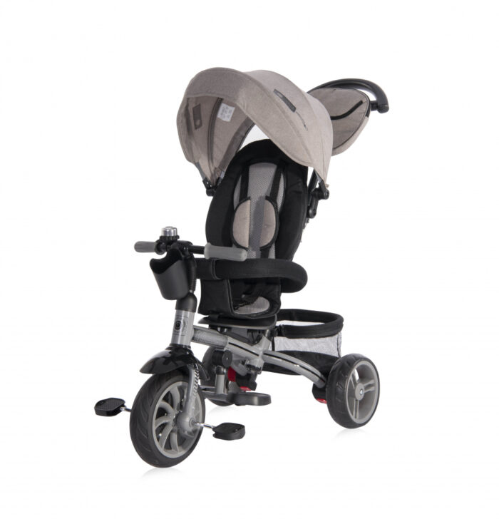 Tricicleta multifunctionala 6 in 1 Rocket grey