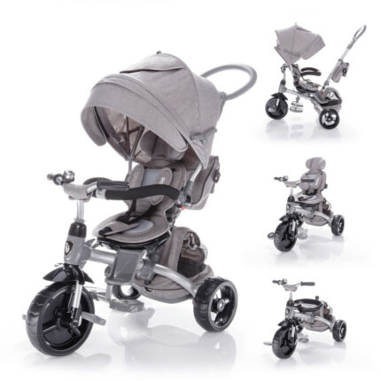 Tricicleta multifunctionala Citigo Pearl Grey Zopa