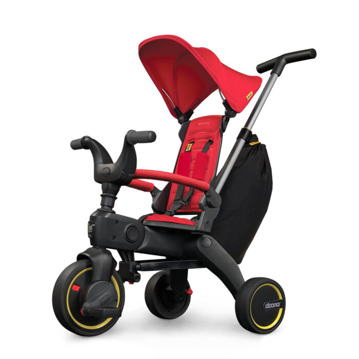 Tricicleta pliabila Doona Liki Trike S3 Flame Red model 2019